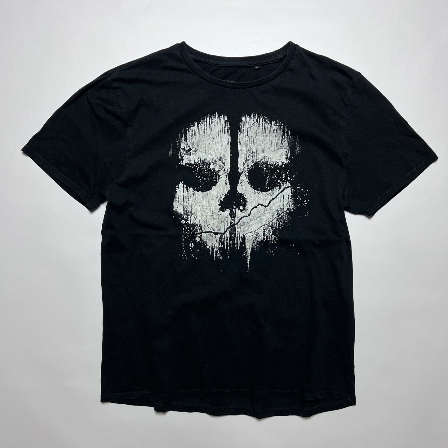 Call of Duty Ghosts Black T-Shirt M - Cats on Stacks VNTG