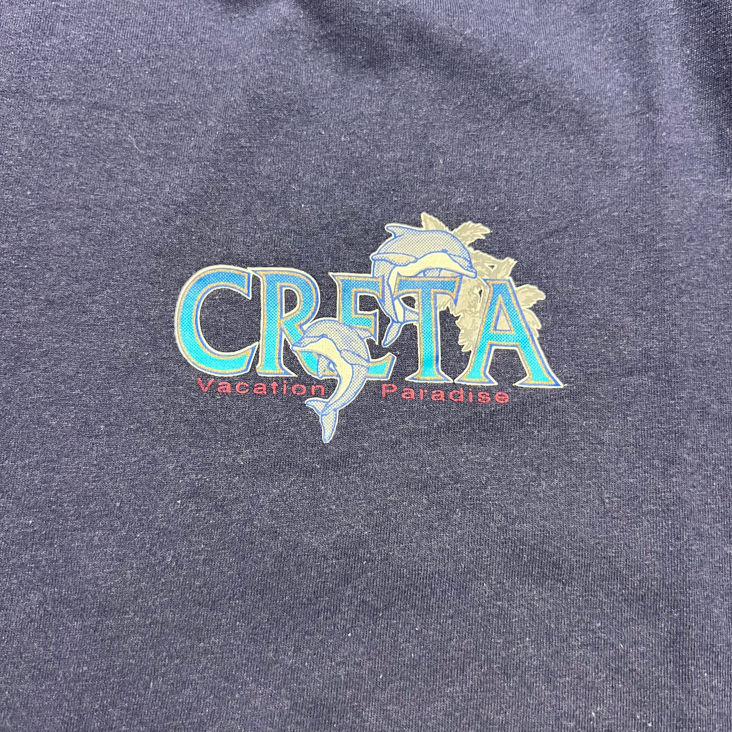 Vintage Creta Vecation T-Shirt M / L - Cats on Stacks VNTG