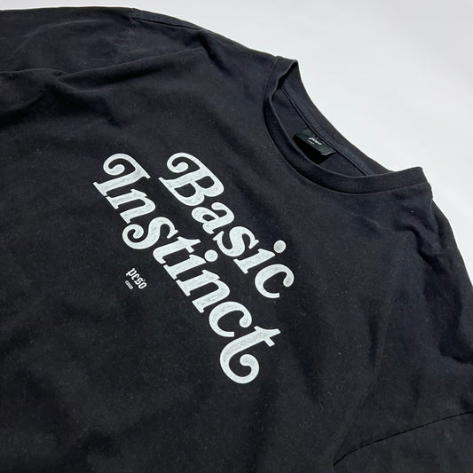 PESO Black Basic Instinct T-Shirt XL / XXL - Cats on Stacks VNTG
