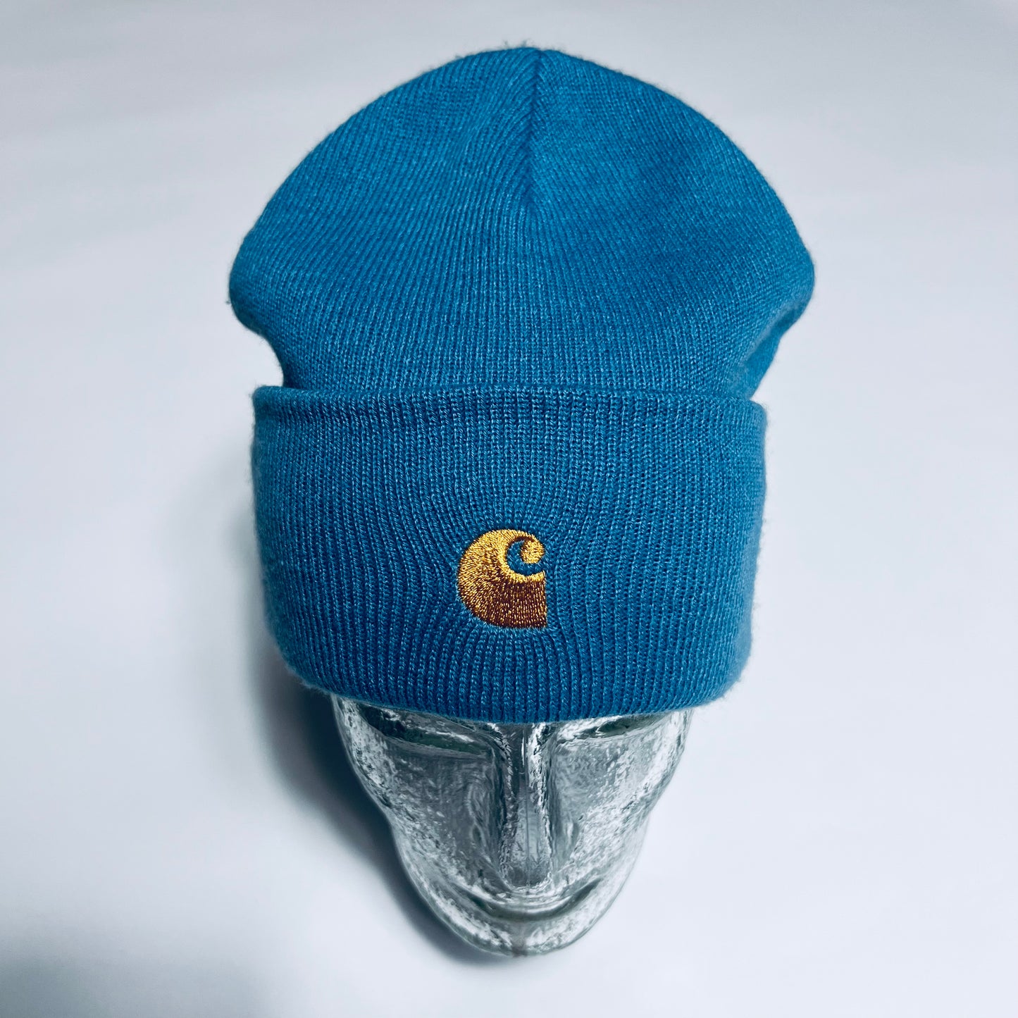 Carhartt Light Blue Chase Beanie - Cats on Stacks VNTG