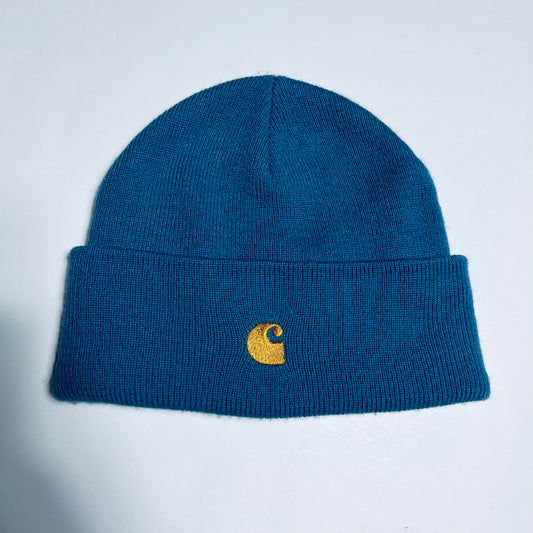 Carhartt Light Blue Chase Beanie - Cats on Stacks VNTG