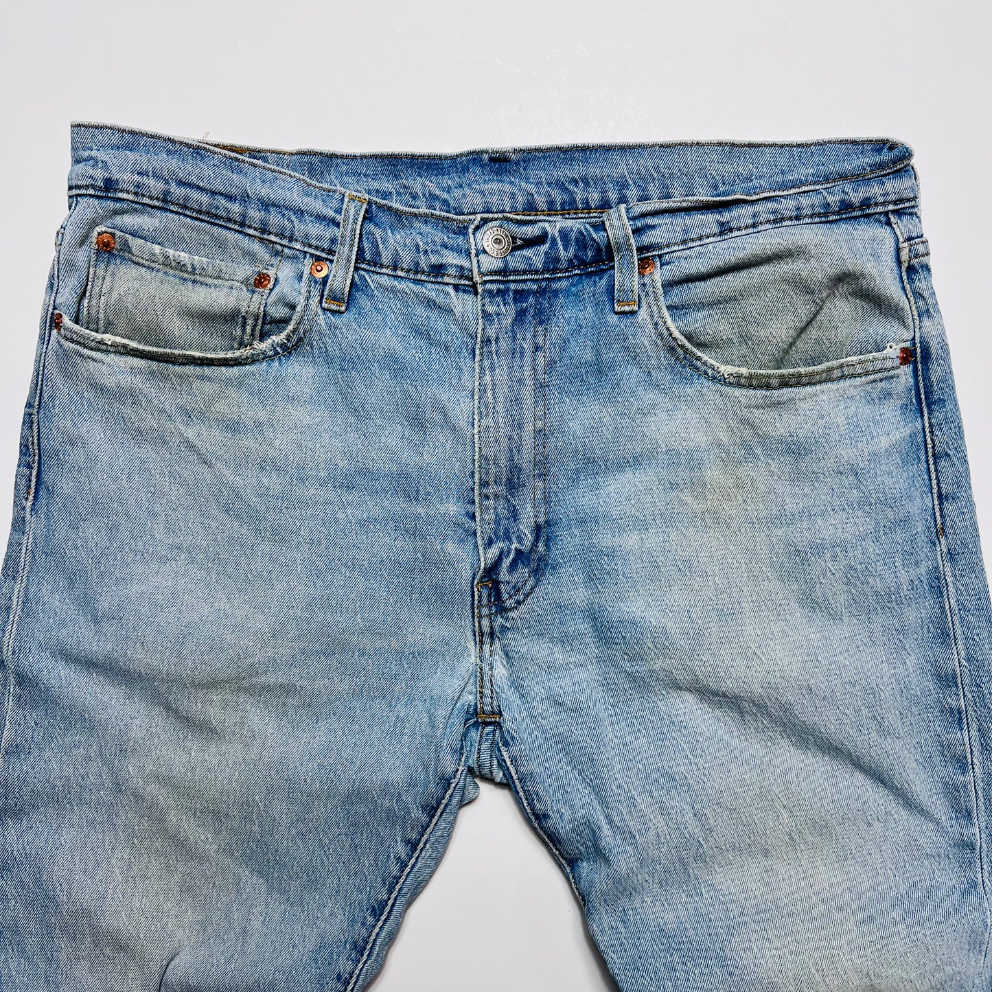 Levis 512 Slim Taper Blue Jeans 34/32 - Cats on Stacks VNTG