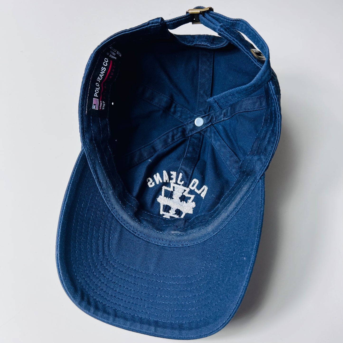 Vintage Ralph Lauren Polo Jeans Strapback Cap - Cats on Stacks VNTG