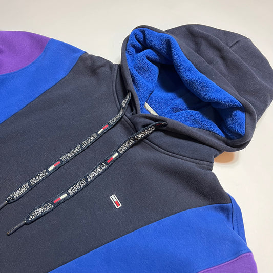 Tommy Hilfiger Jeans Colorblock Hoodie L - Cats on Stacks VNTG