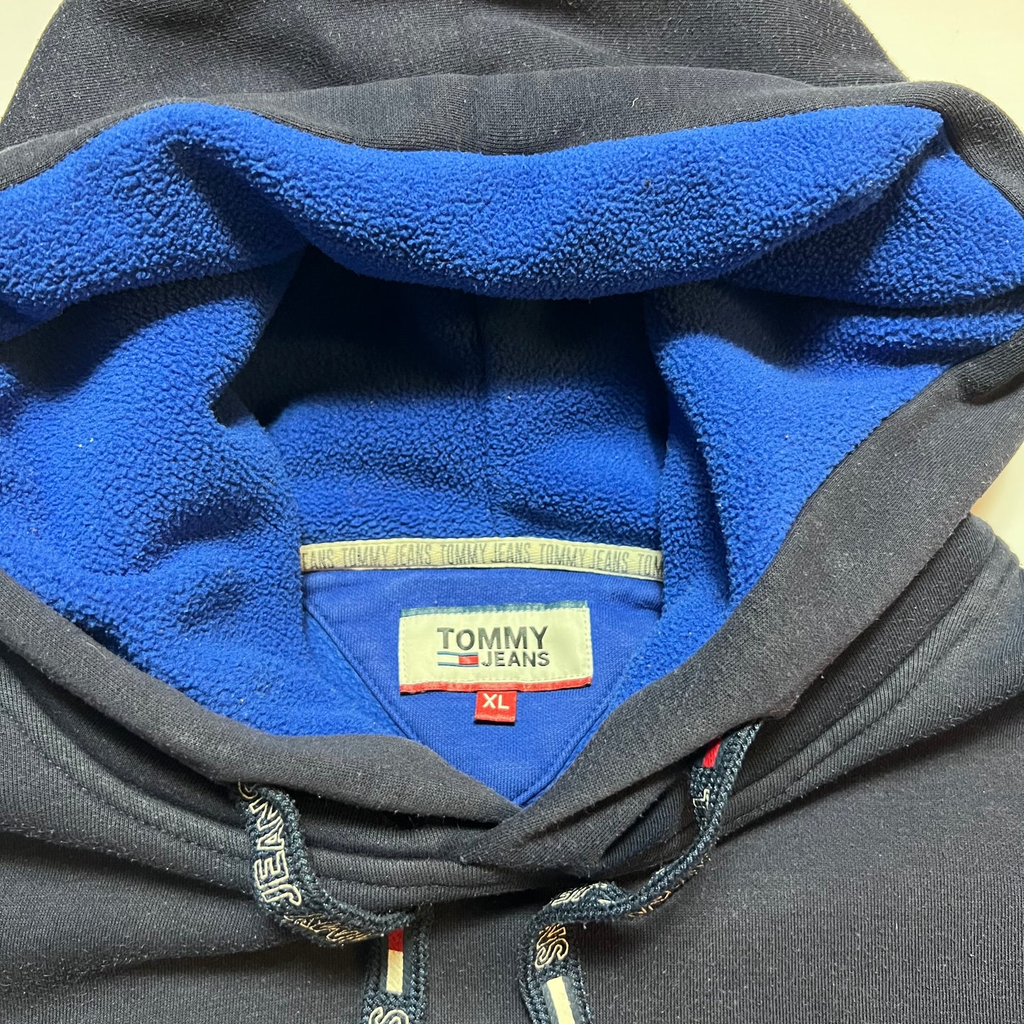 Tommy Hilfiger Jeans Colorblock Hoodie L - Cats on Stacks VNTG