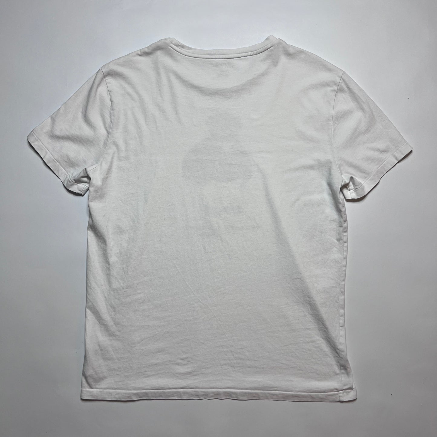 Ralph Lauren Polo Bear White T-Shirt M - Cats on Stacks VNTG