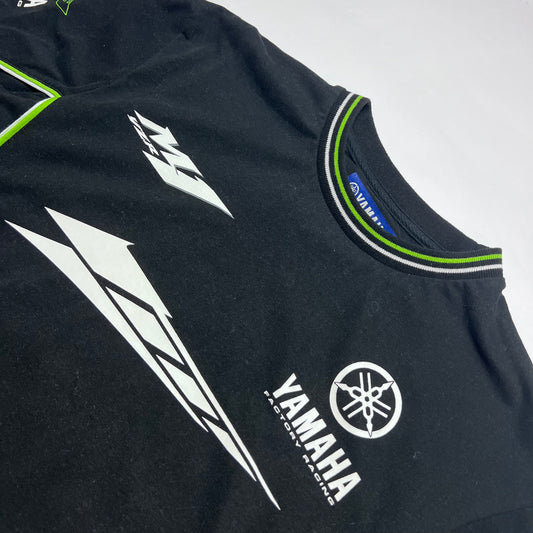 Vintage Yamaha Racing Black T-Shirt S - Cats on Stacks VNTG