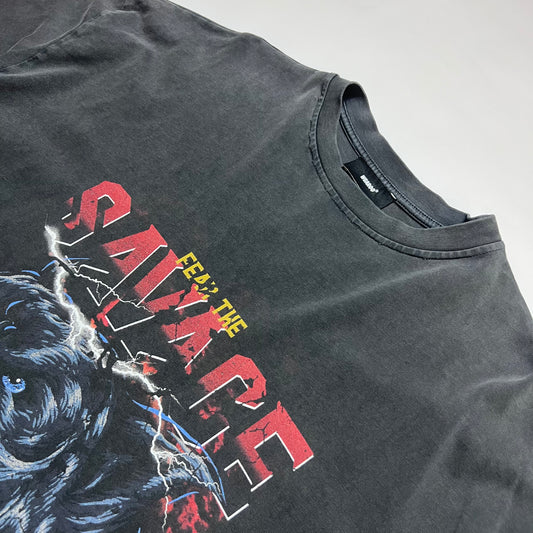Wearoo Fear the Savage Oversize T-Shirt L - Cats on Stacks VNTG