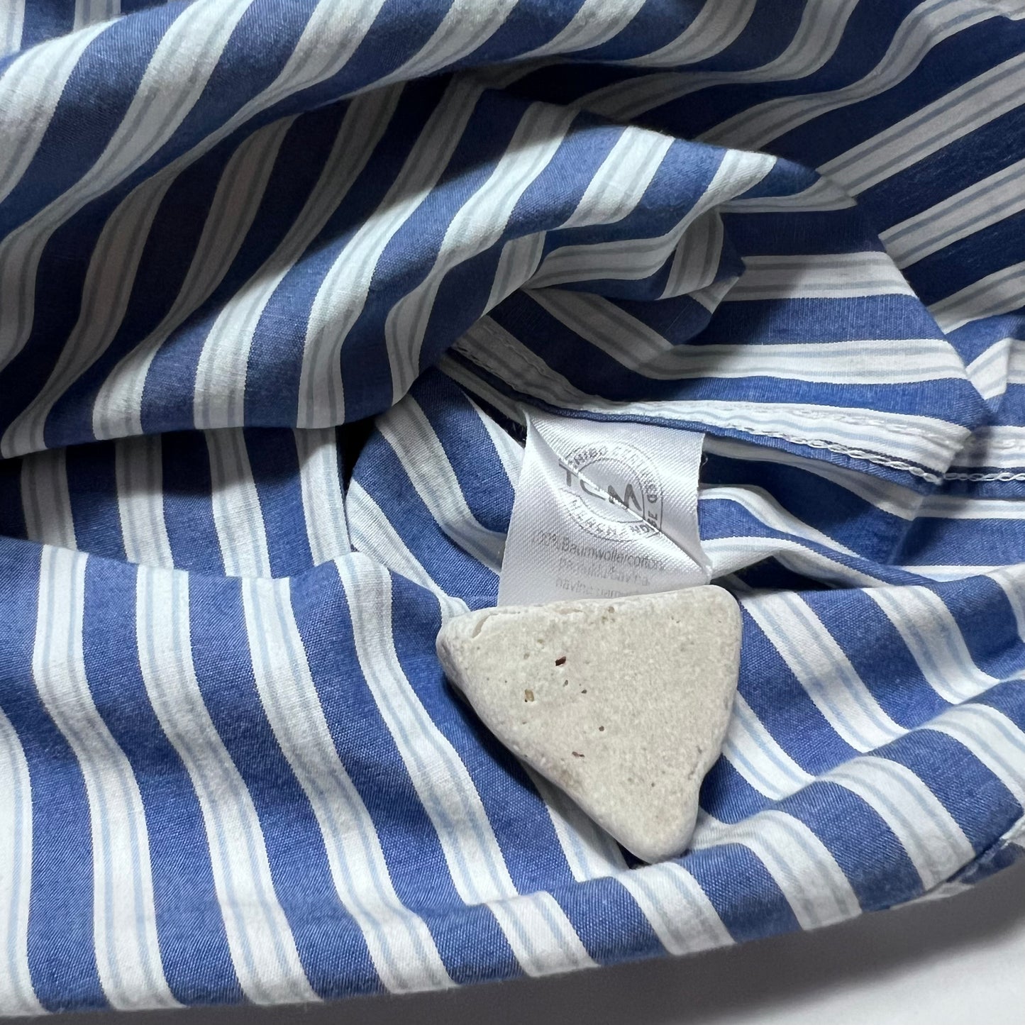 Retro Nautic Club Striped Hemd Shirt blau L / XL - Cats on Stacks VNTG