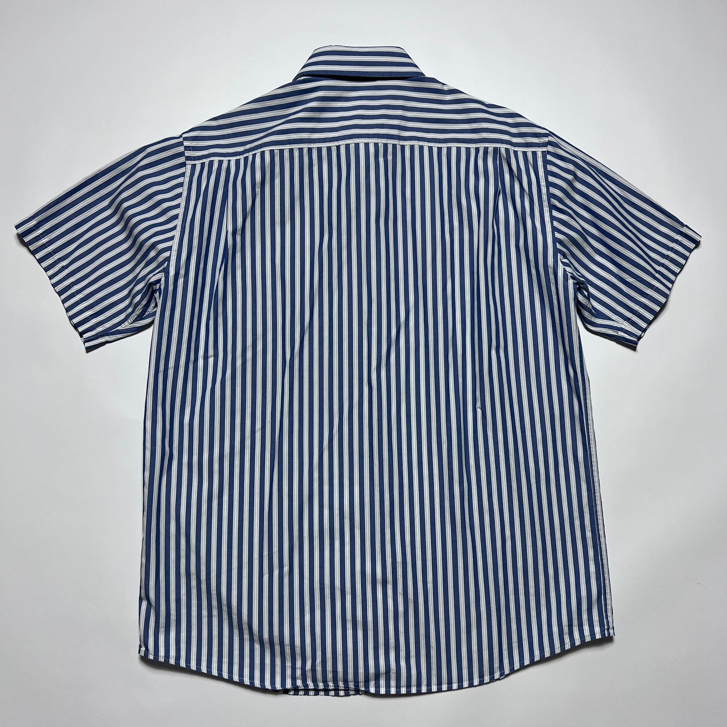 Retro Nautic Club Striped Hemd Shirt blau L / XL - Cats on Stacks VNTG