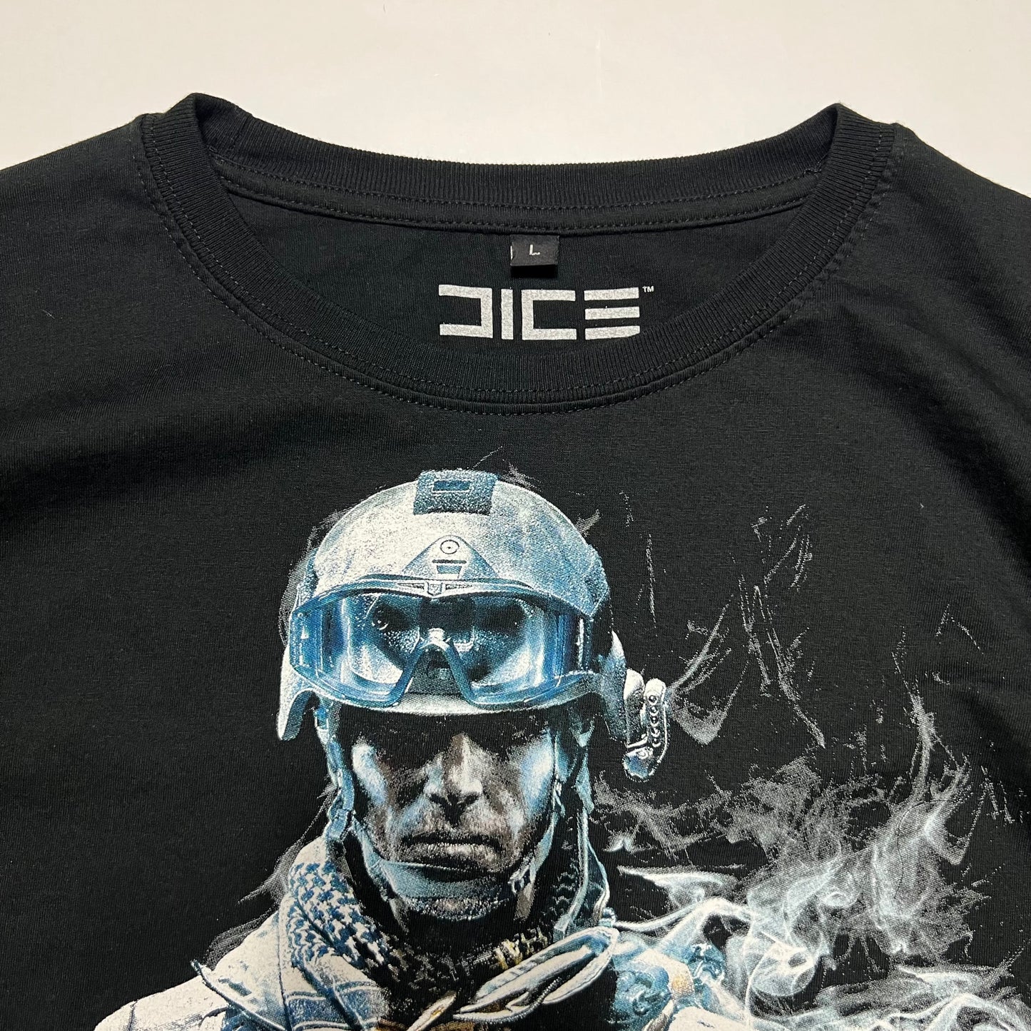 Battlefield 3 Gaming Promo T-Shirt schwarz M / L - Cats on Stacks VNTG