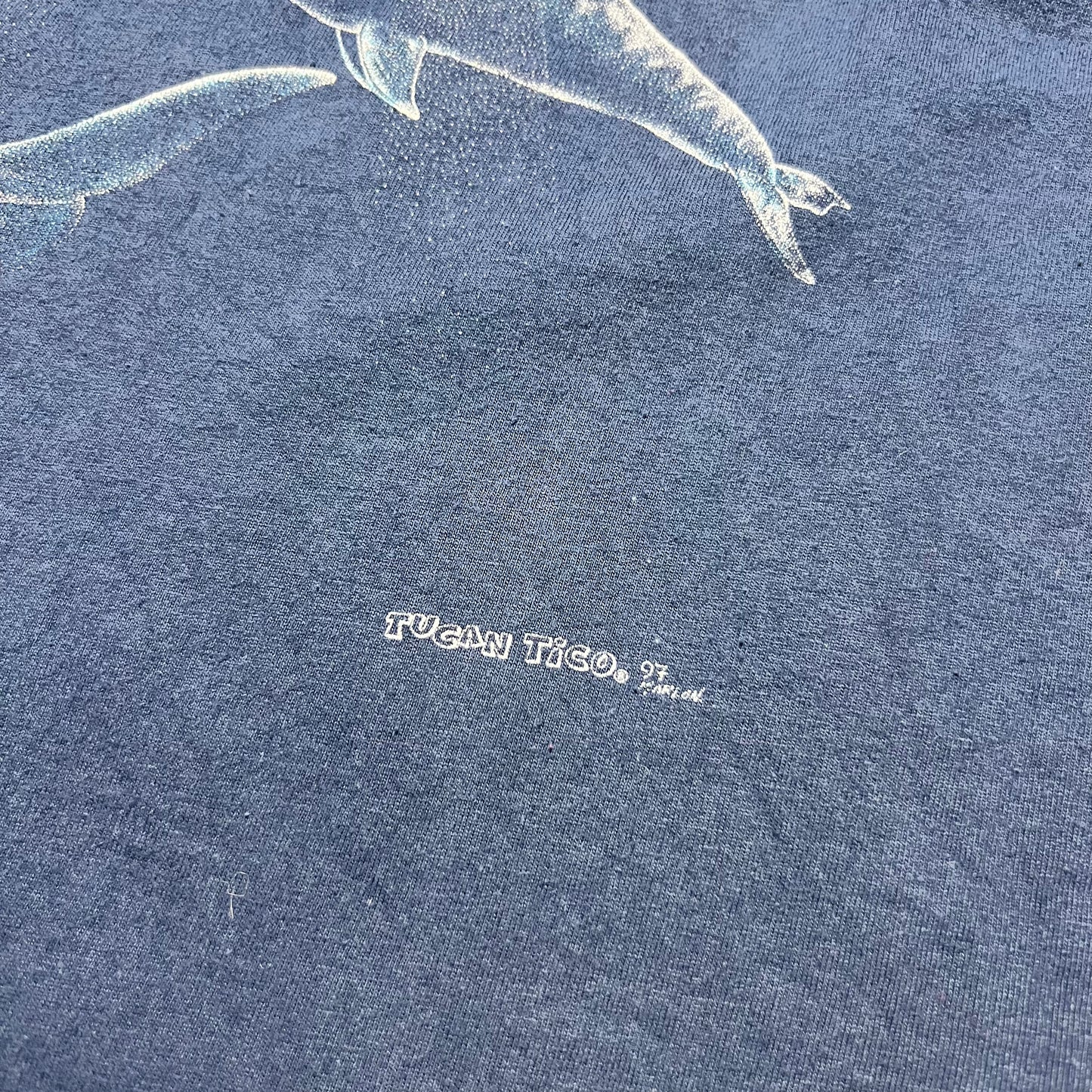 Vintage 1997 Costa Rica Vacation Deflin T-Shirt blau S / M - Cats on Stacks VNTG