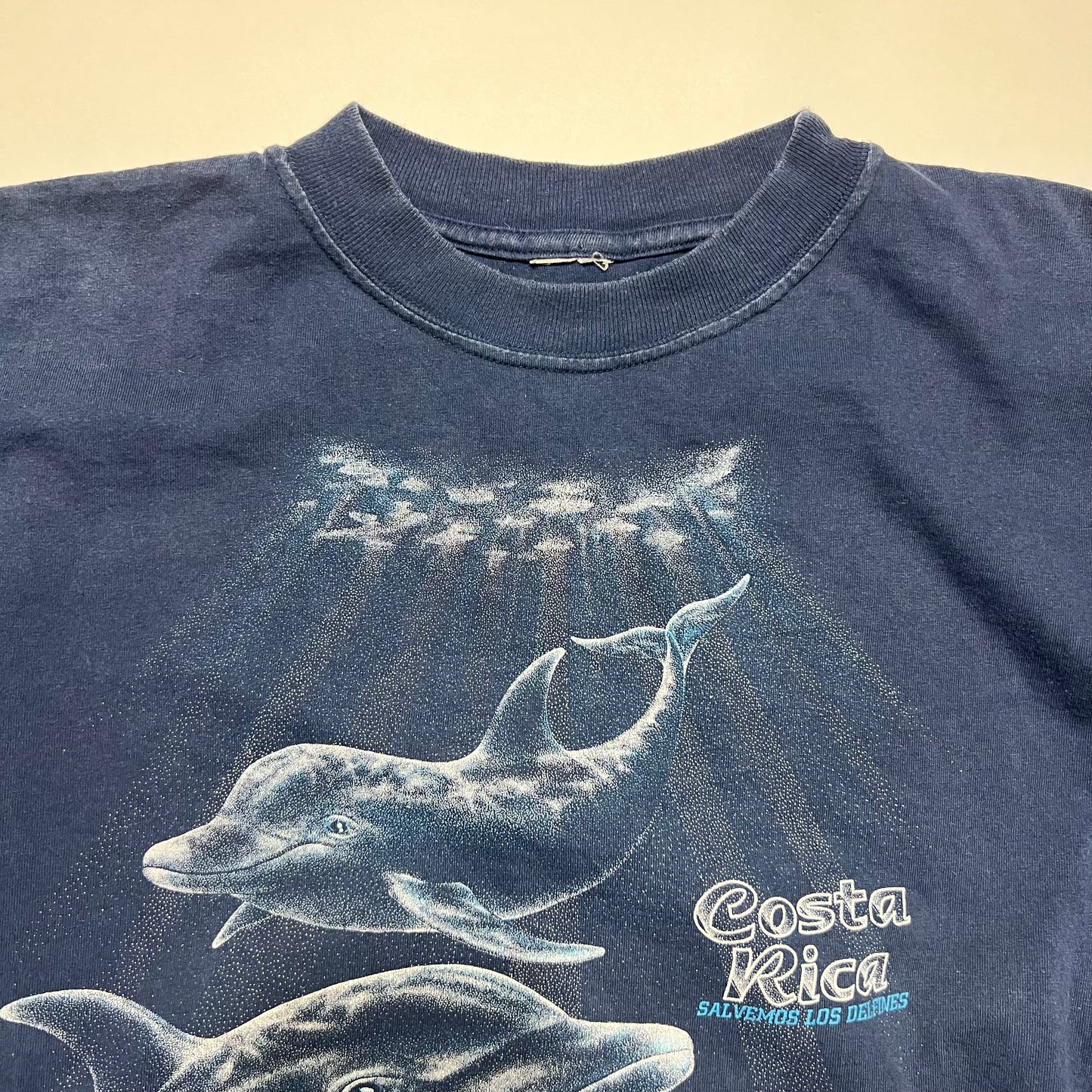 Vintage 1997 Costa Rica Vacation Deflin T-Shirt blau S / M - Cats on Stacks VNTG