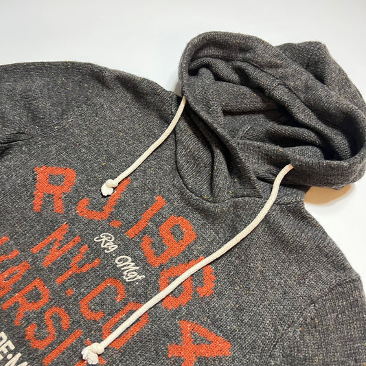 Vintage Retro LTD RJ. 1964 Winter Hoodie grau S / M - Cats on Stacks VNTG