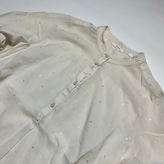 Damen Y2K Opus Fantasy Bluse creme weiß 38 M / L - Cats on Stacks VNTG