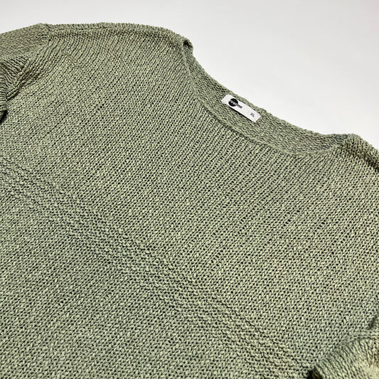 Damen Y2K Everme Strickpullover mintgrün XL - Cats on Stacks VNTG