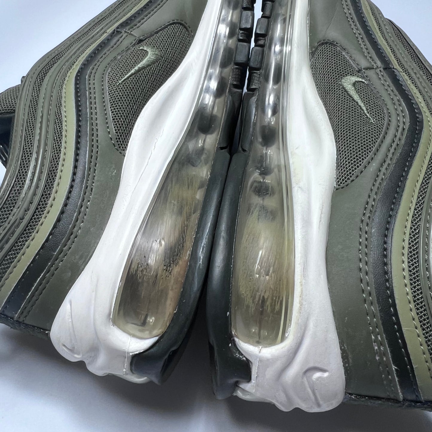Nike Air Max 97 Olive Green 921733-200 Größe 38 - Cats on Stacks VNTG