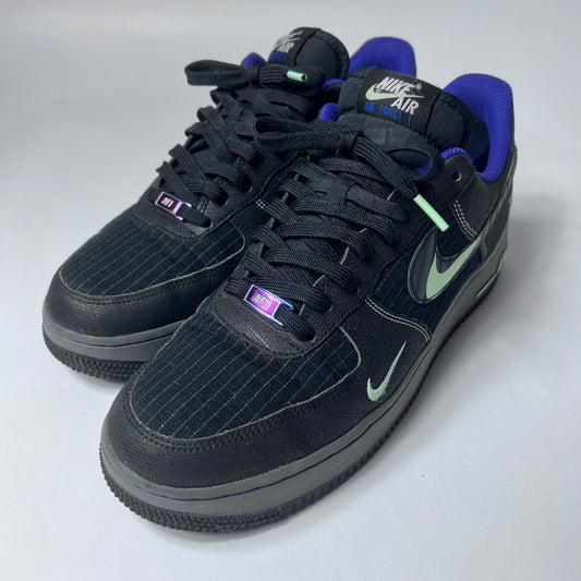 Nike Air Force 1 Low Future Swoosh Pack Black CT1621-001 Größe 42,5 - Cats on Stacks VNTG