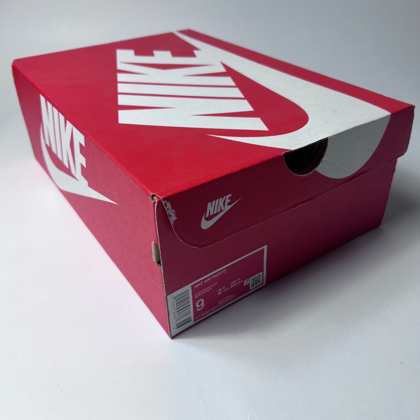 Nike Air Presto All Black Schwarz CT3550-003 Größe 42,5 - Cats on Stacks VNTG