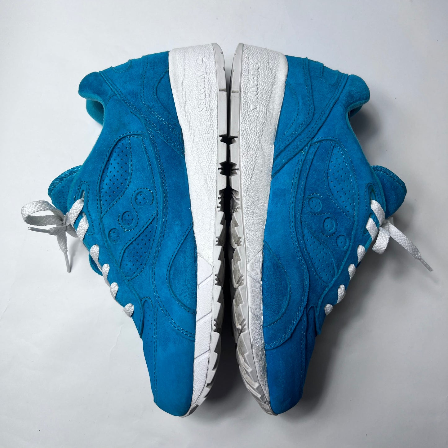 Saucony Shadow 6000 Mint Suede "Emerald" S70222-5 Größe 42,5 - Cats on Stacks VNTG