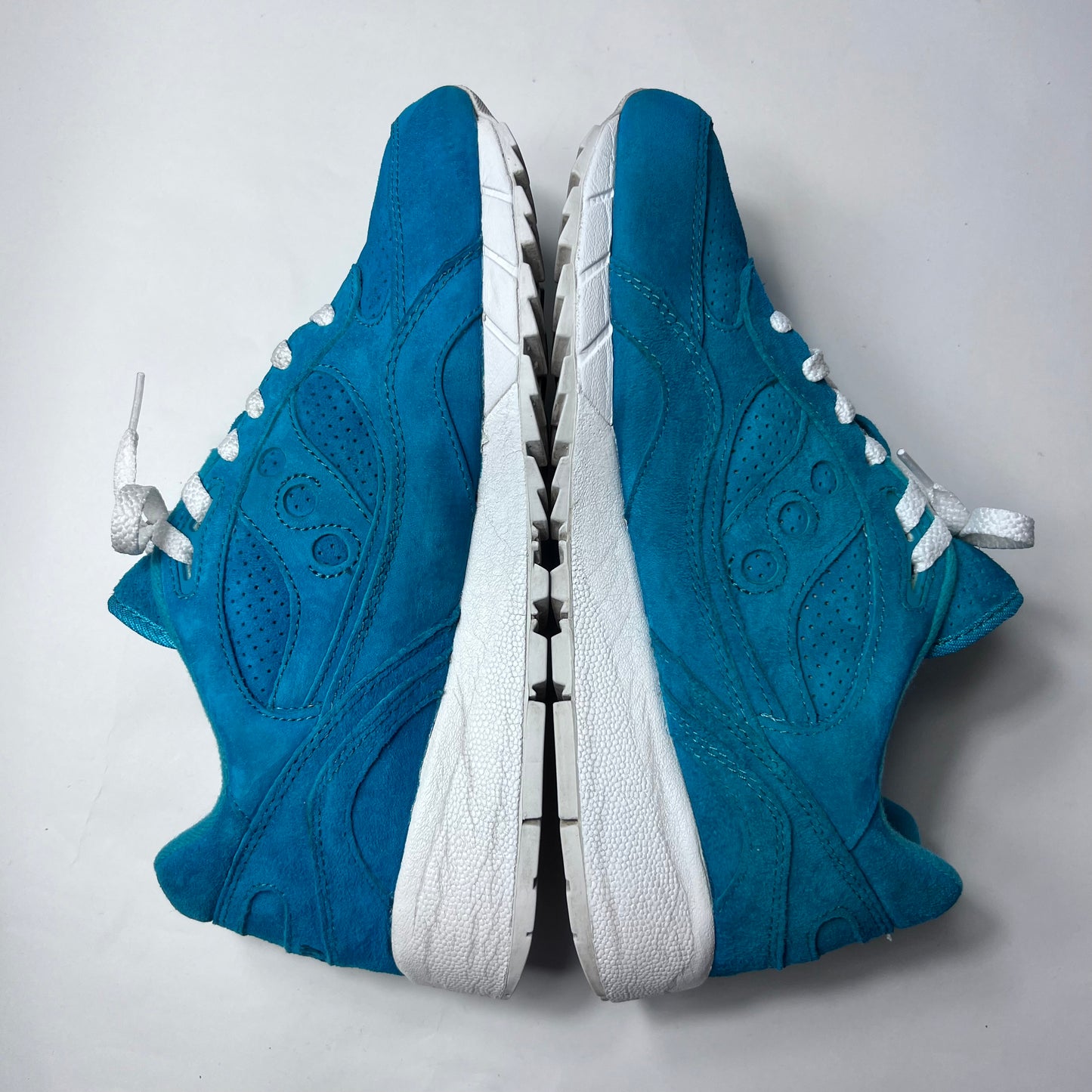 Saucony Shadow 6000 Mint Suede "Emerald" S70222-5 Größe 42,5 - Cats on Stacks VNTG