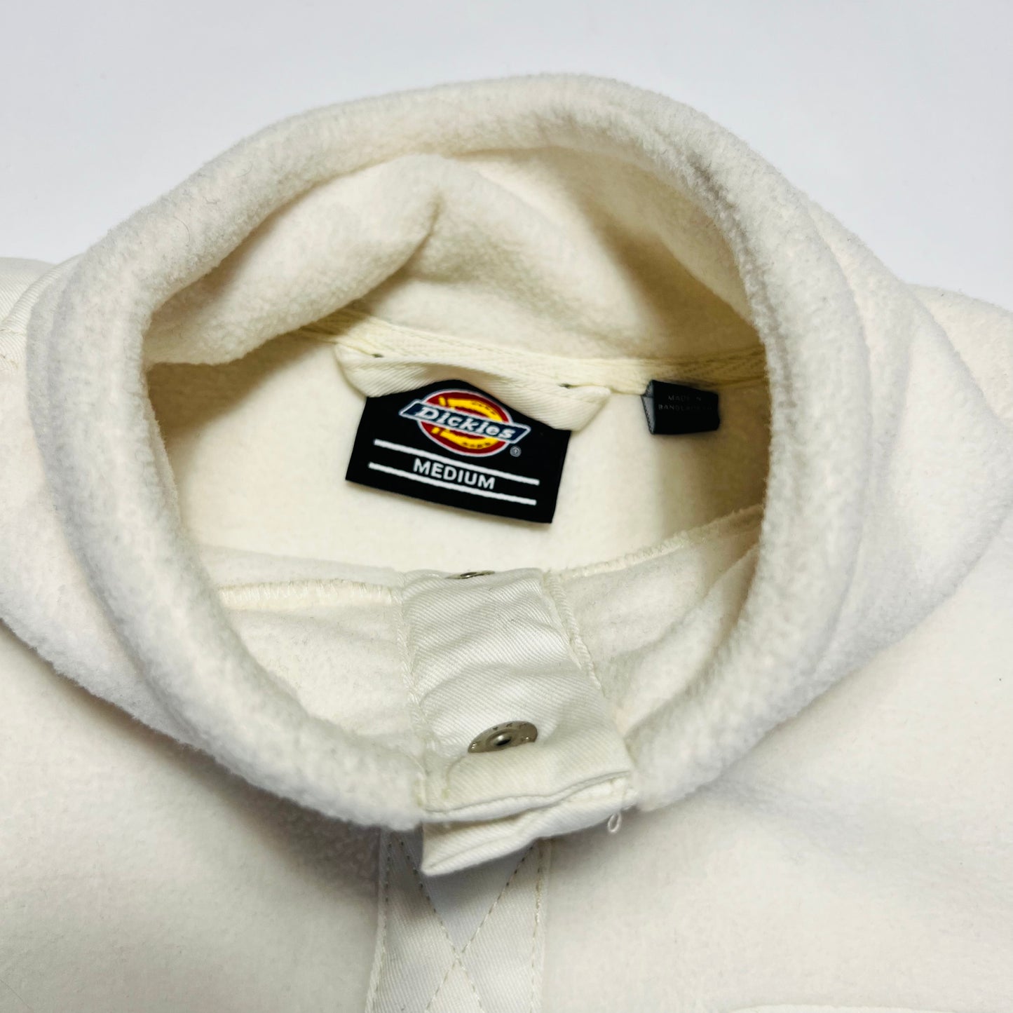 Dickies Port Allen Fleece Pullover cremeweiß M / L