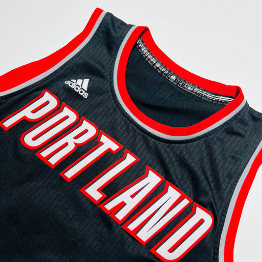 Adidas NBA Retro Jersey Portland Trail Blazers Lillard schwarz S - Cats on Stacks VNTG