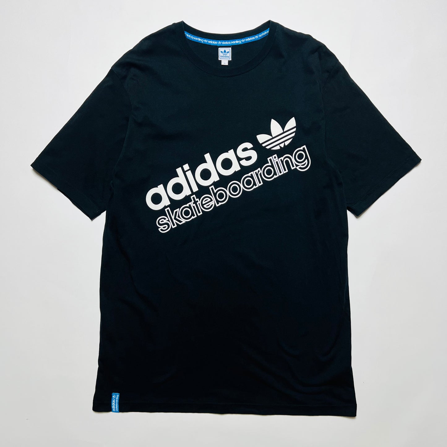Adidas Skateboarding Vintage 2000s Y2K T-Shirt blau M / L