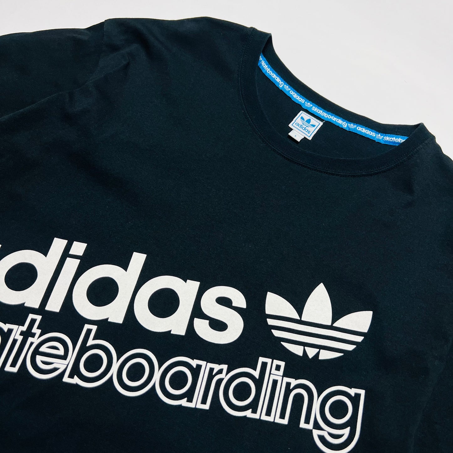 Adidas Skateboarding Vintage 2000s Y2K T-Shirt blau M / L