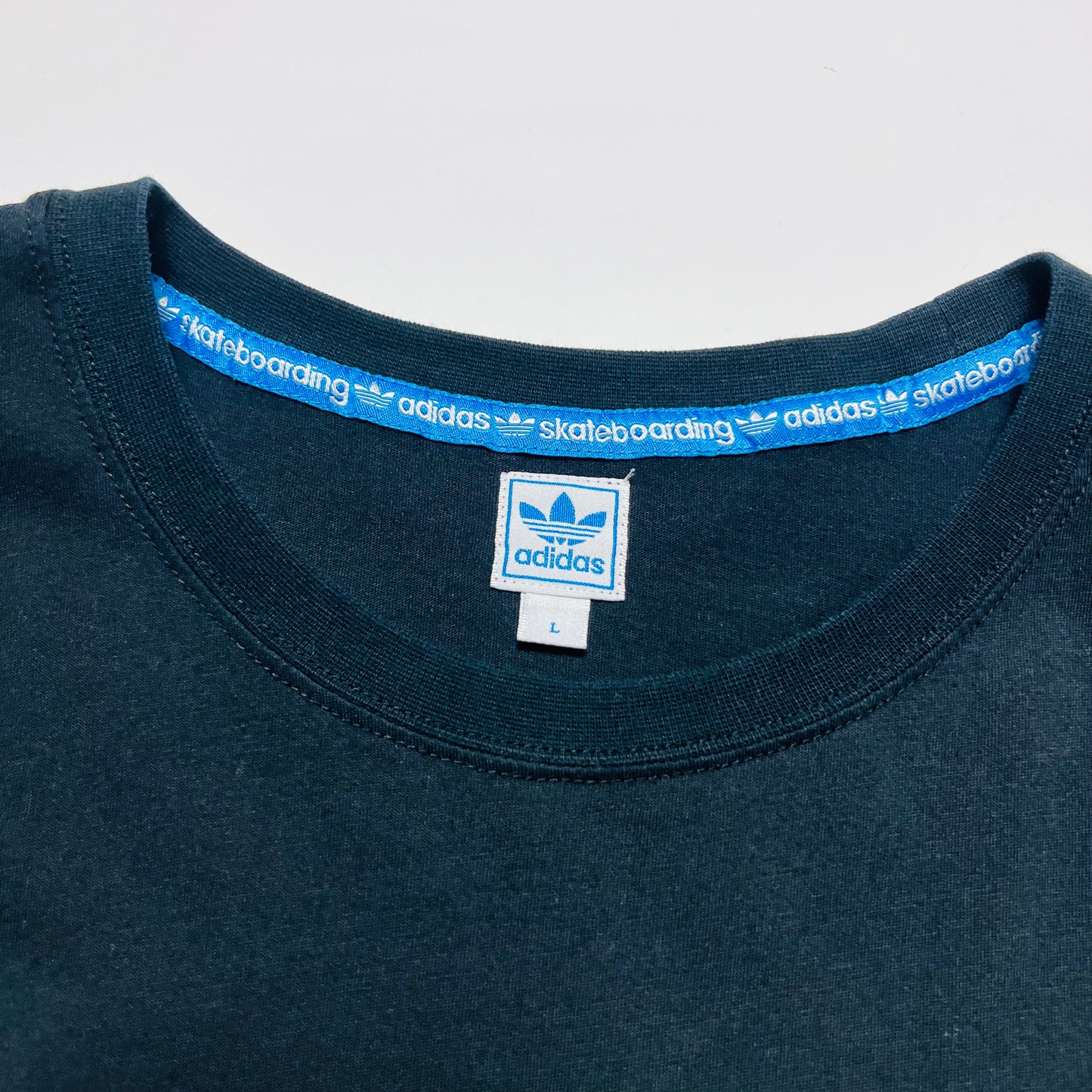 Adidas Skateboarding Vintage 2000s Y2K T-Shirt blau M / L