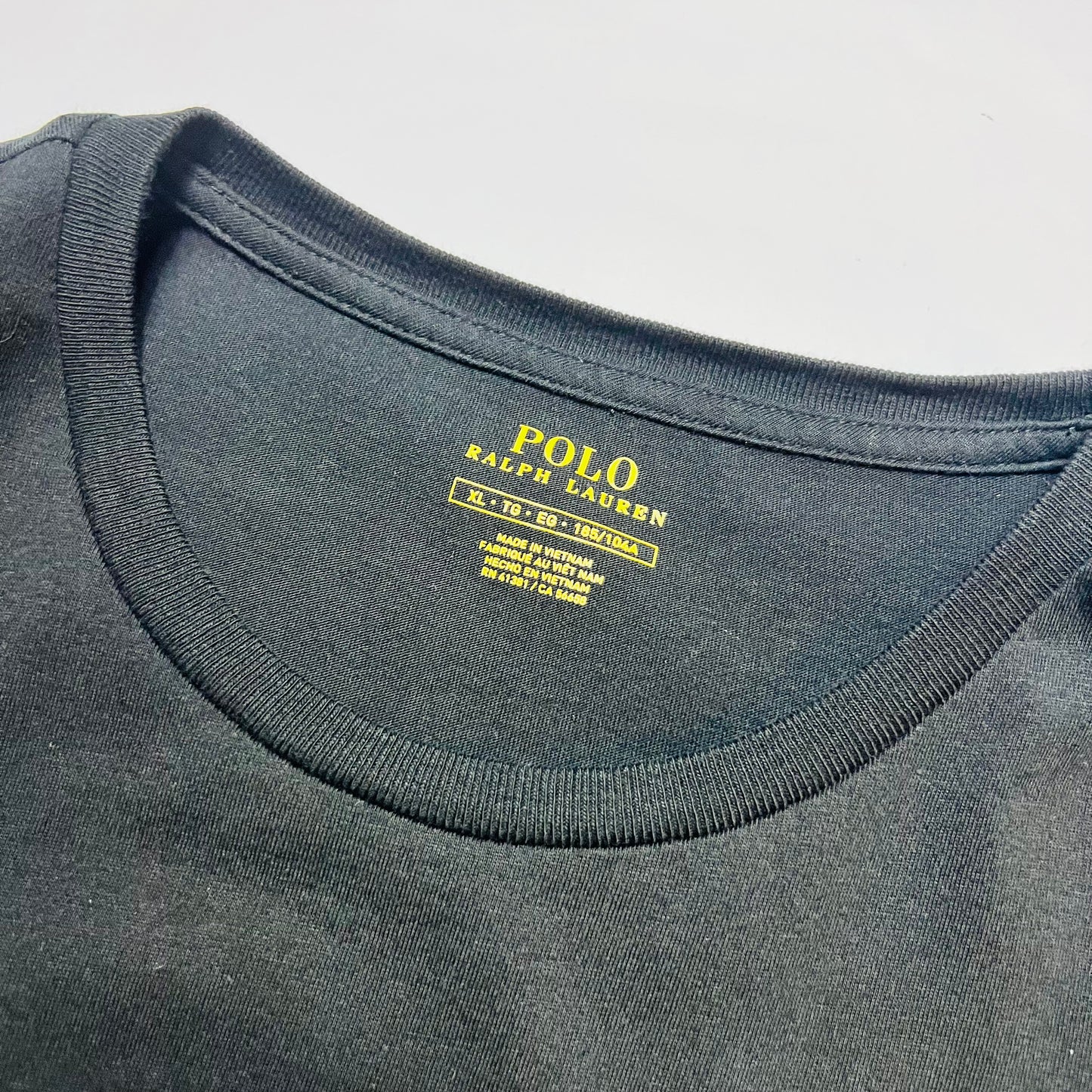 Ralph Lauren Polo Bear Gentleman T-Shirt schwarz XL