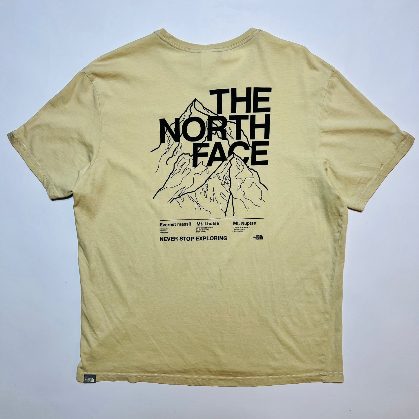 The North Face Big Mountain Logo T-Shirt beige M / L