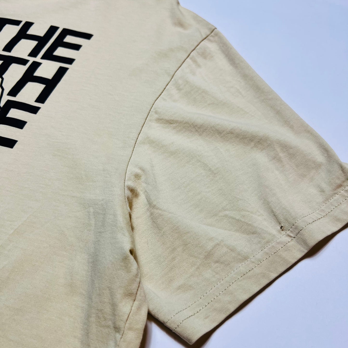 The North Face Big Mountain Logo T-Shirt beige M / L