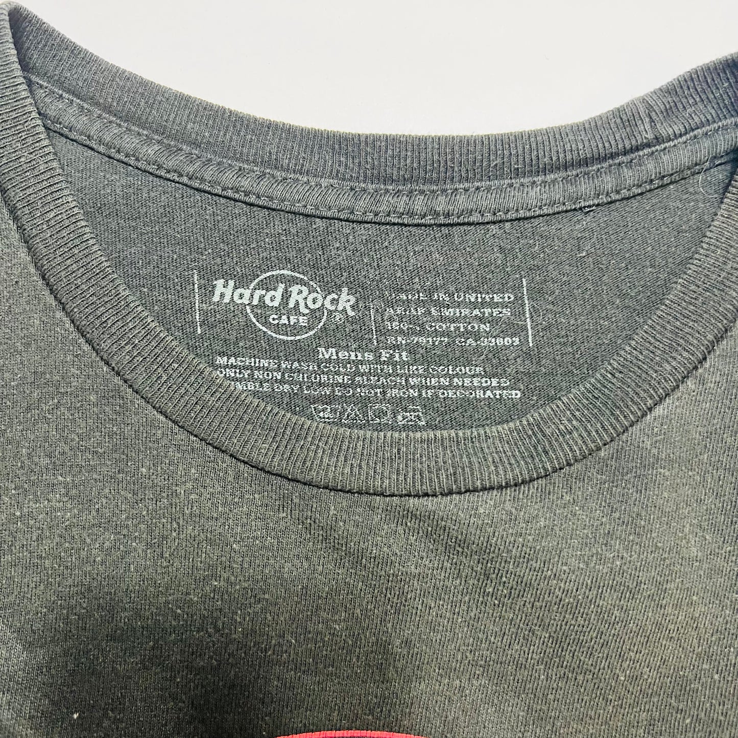 Hard Rock Cafe x Lisbon Portugal Retro T-Shirt schwarz S / M