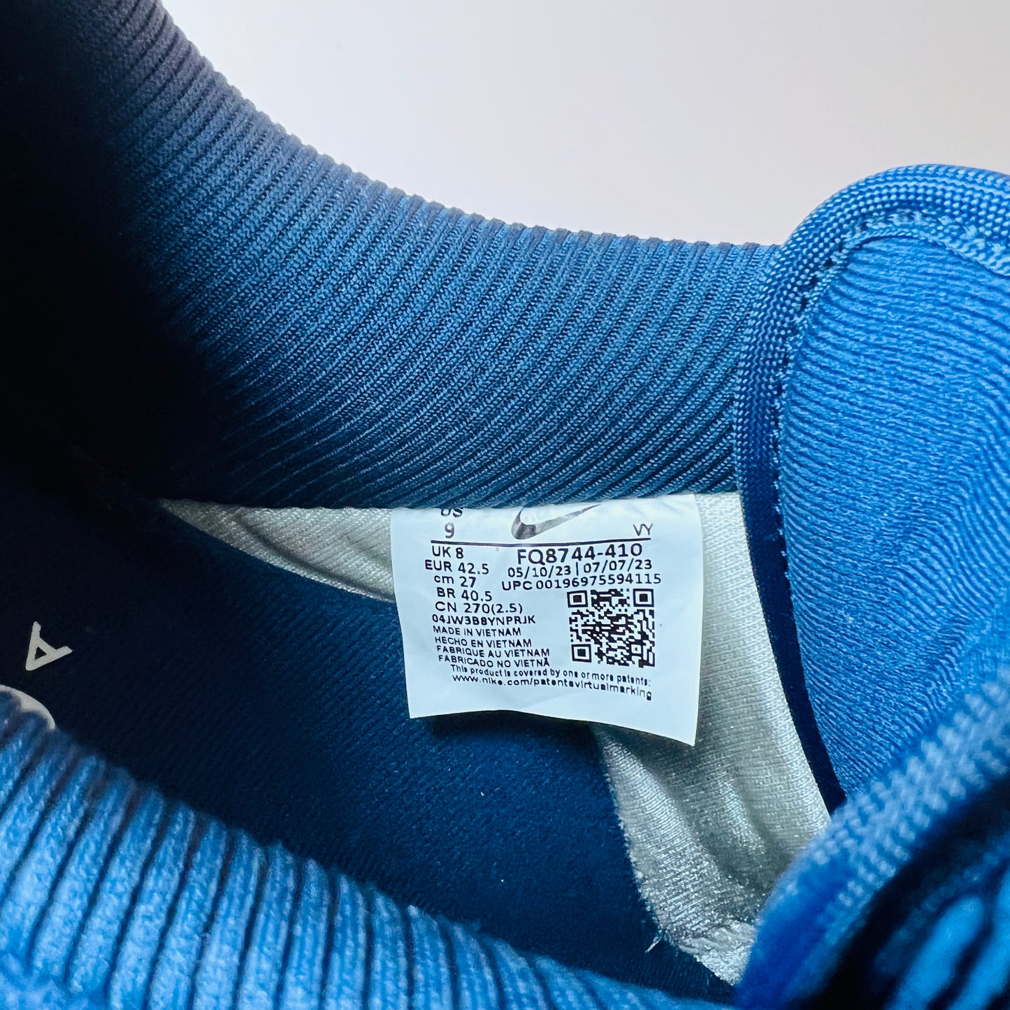 Nike Air Force 1 Premium "Tweed Corduroy" FQ8744-410 Größe 42,5