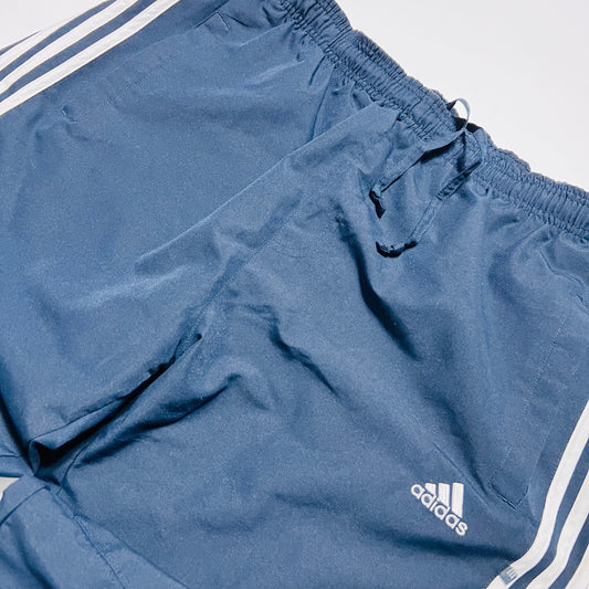 Adidas Vintage 2000s Y2K Track Pants blau XL / XXL - Cats on Stacks VNTG