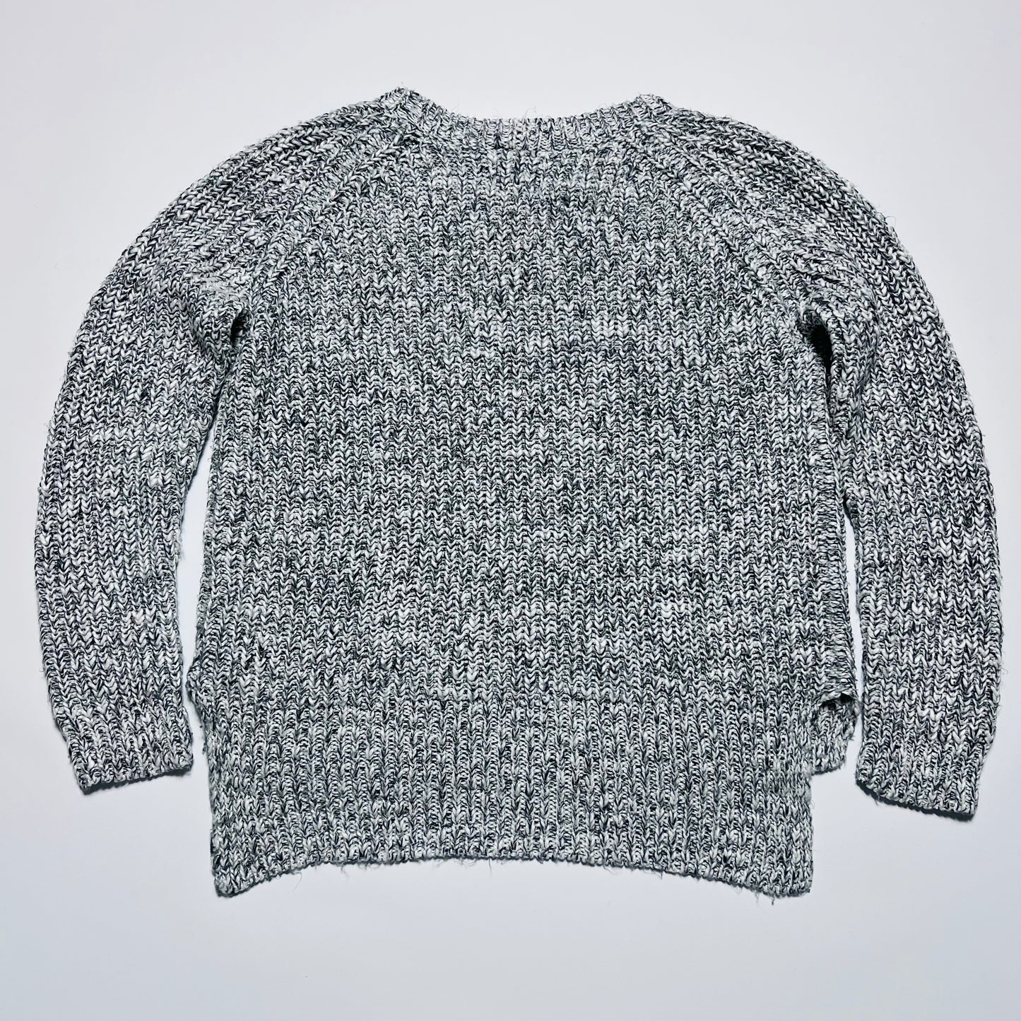 Damen Clockhouse Vintage 90s Strickpullover grau L / XL - Cats on Stacks VNTG