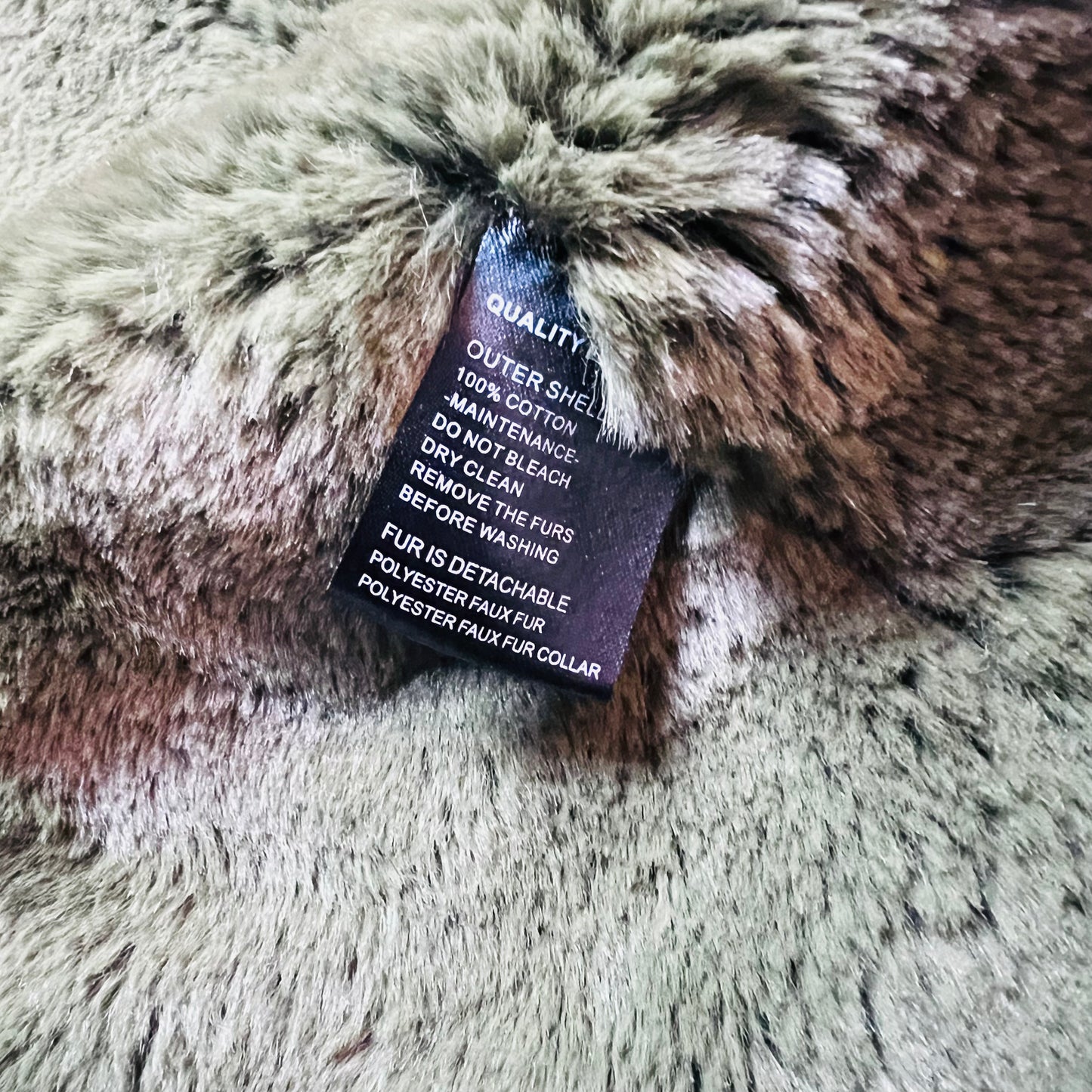 Damen Don`t believe the Hype Winterjacke Parka grün M - Cats on Stacks VNTG