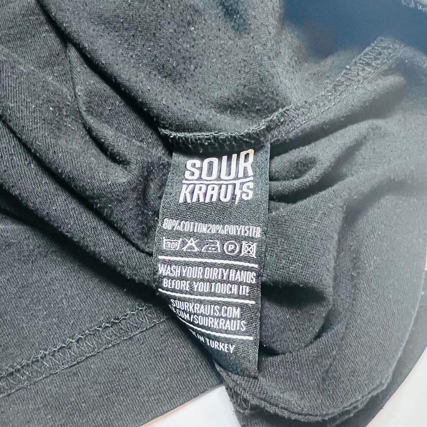 Sourkrauts Racing Motor Retro T-Shirt schwarz S / M - Cats on Stacks VNTG