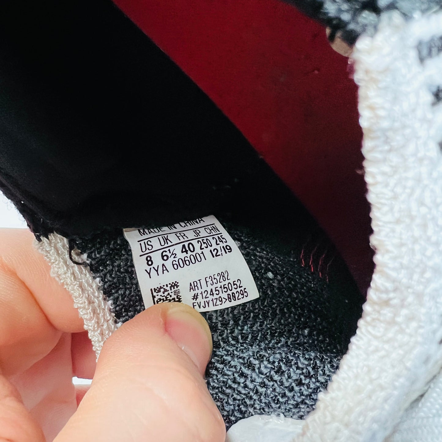 Adidas Ultra Boost 2019 "Cloud White" F35282 Größe 40