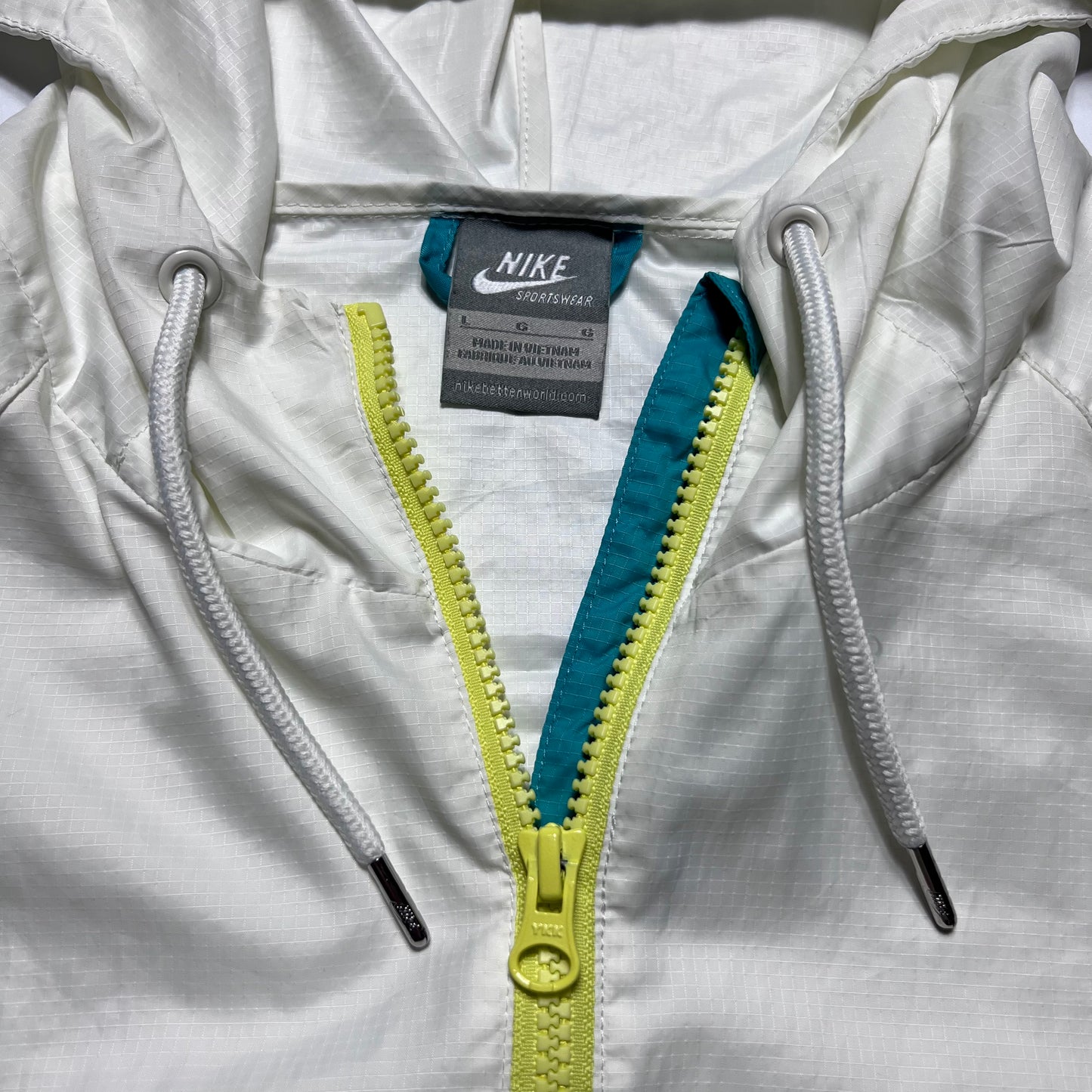 Vintage Nike Pastell Tracking Jacke L - Cats on Stacks VNTG