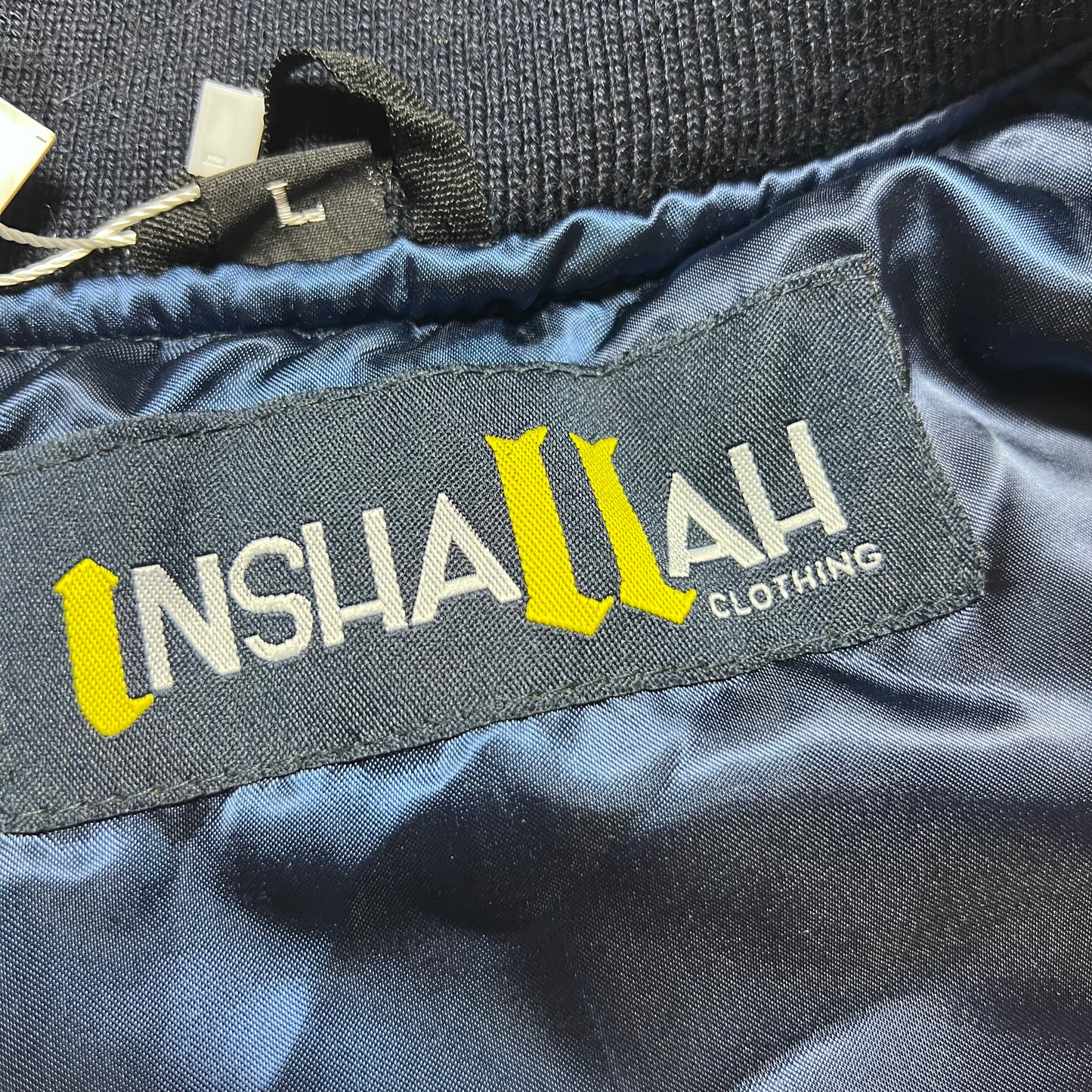 Inshallah Camel College Bomber Jacke M - Cats on Stacks VNTG