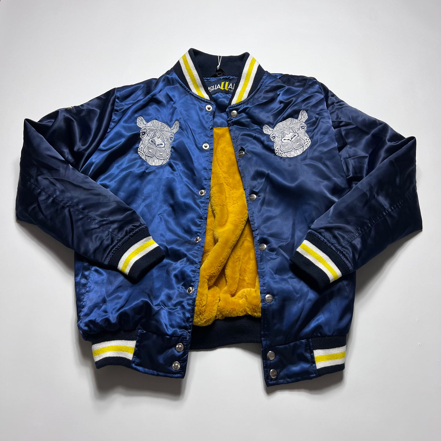 Inshallah Camel College Bomber Jacke M - Cats on Stacks VNTG