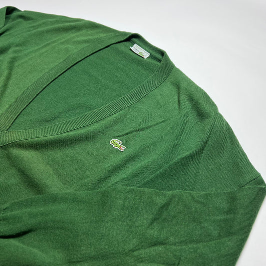 Vintage Lacoste Green Cardigan XL / XXL - Cats on Stacks VNTG
