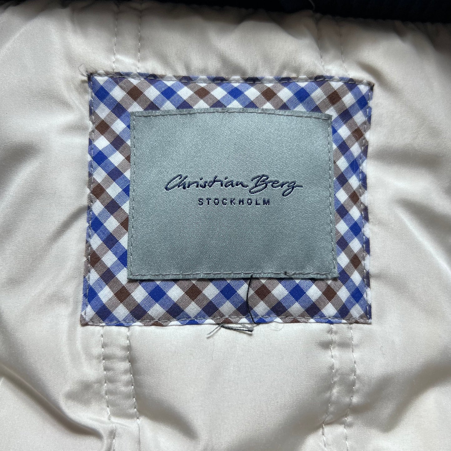 Y2K Christian Berg Stockholm Daunen Jacke L - Cats on Stacks VNTG