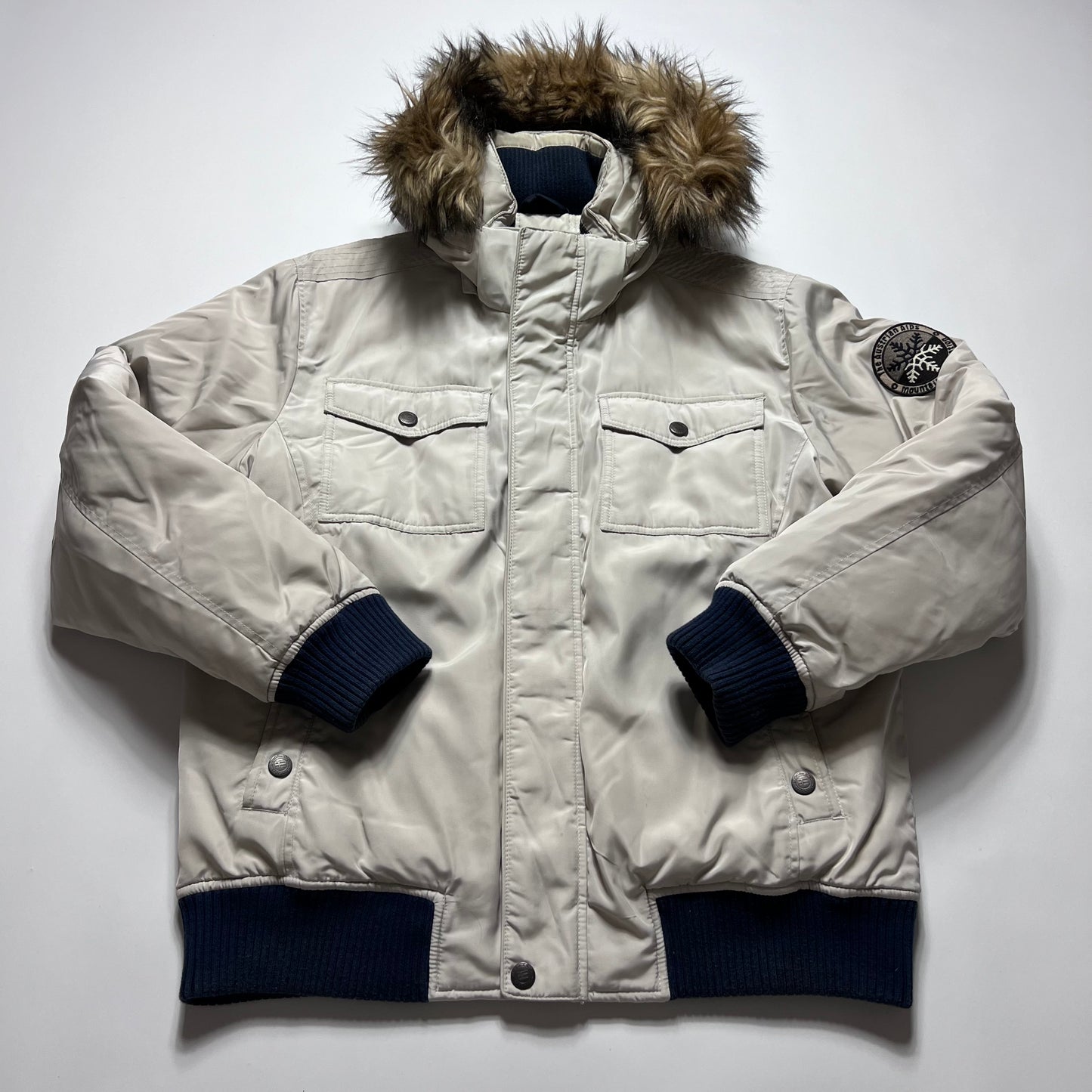 Y2K Christian Berg Stockholm Daunen Jacke L - Cats on Stacks VNTG