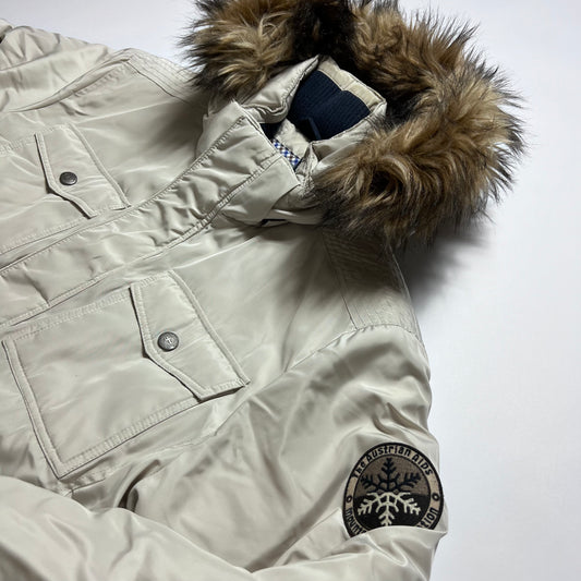 Y2K Christian Berg Stockholm Daunen Jacke L - Cats on Stacks VNTG