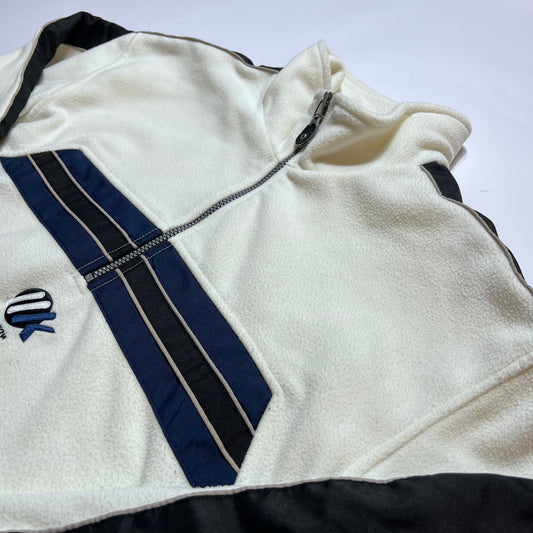 Vintage Mad Kow Fleece Zipper XL / XXL - Cats on Stacks VNTG