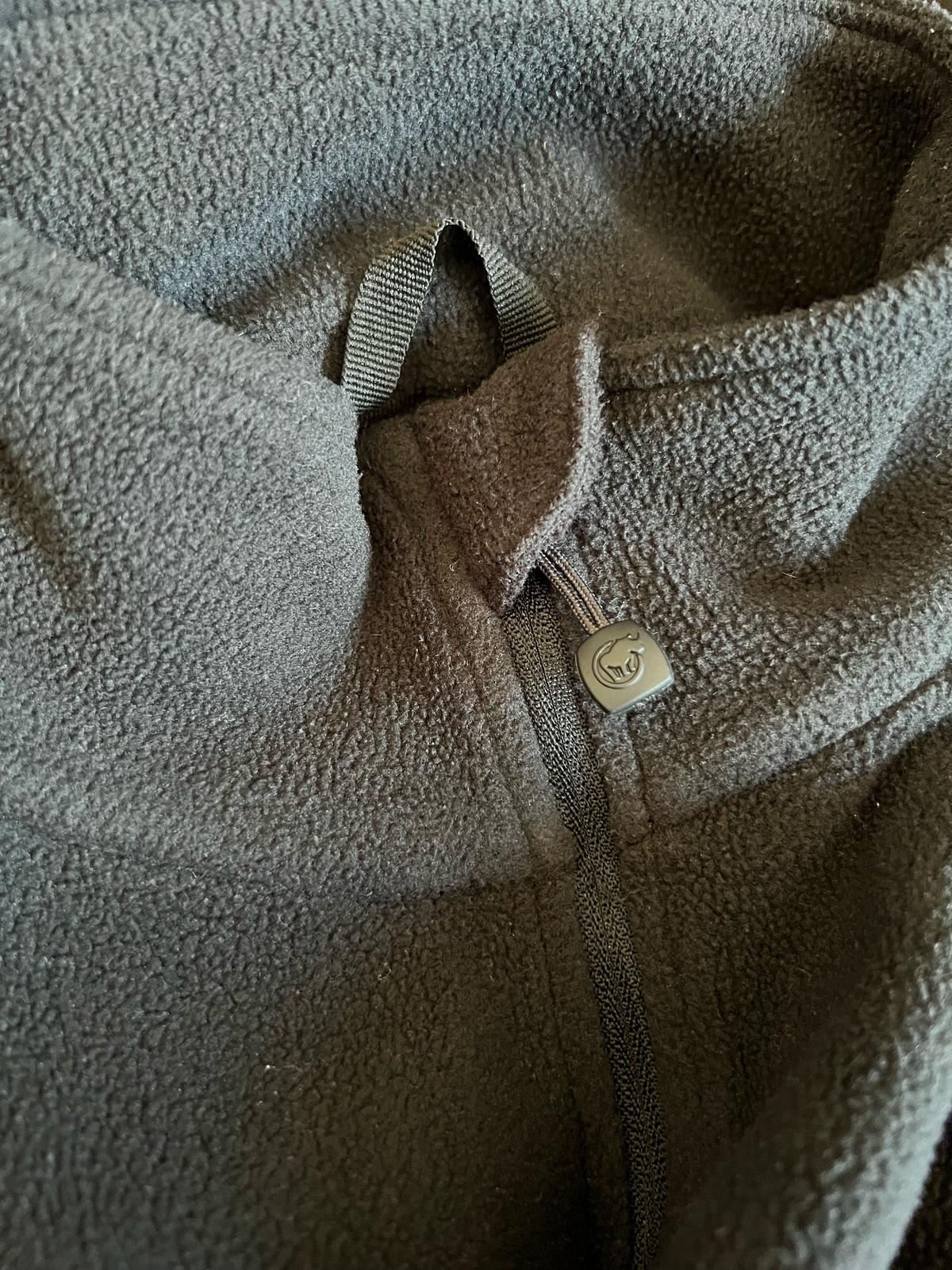 Y2K Kilimanjaro Black Fleece Jacke M / L - Cats on Stacks VNTG