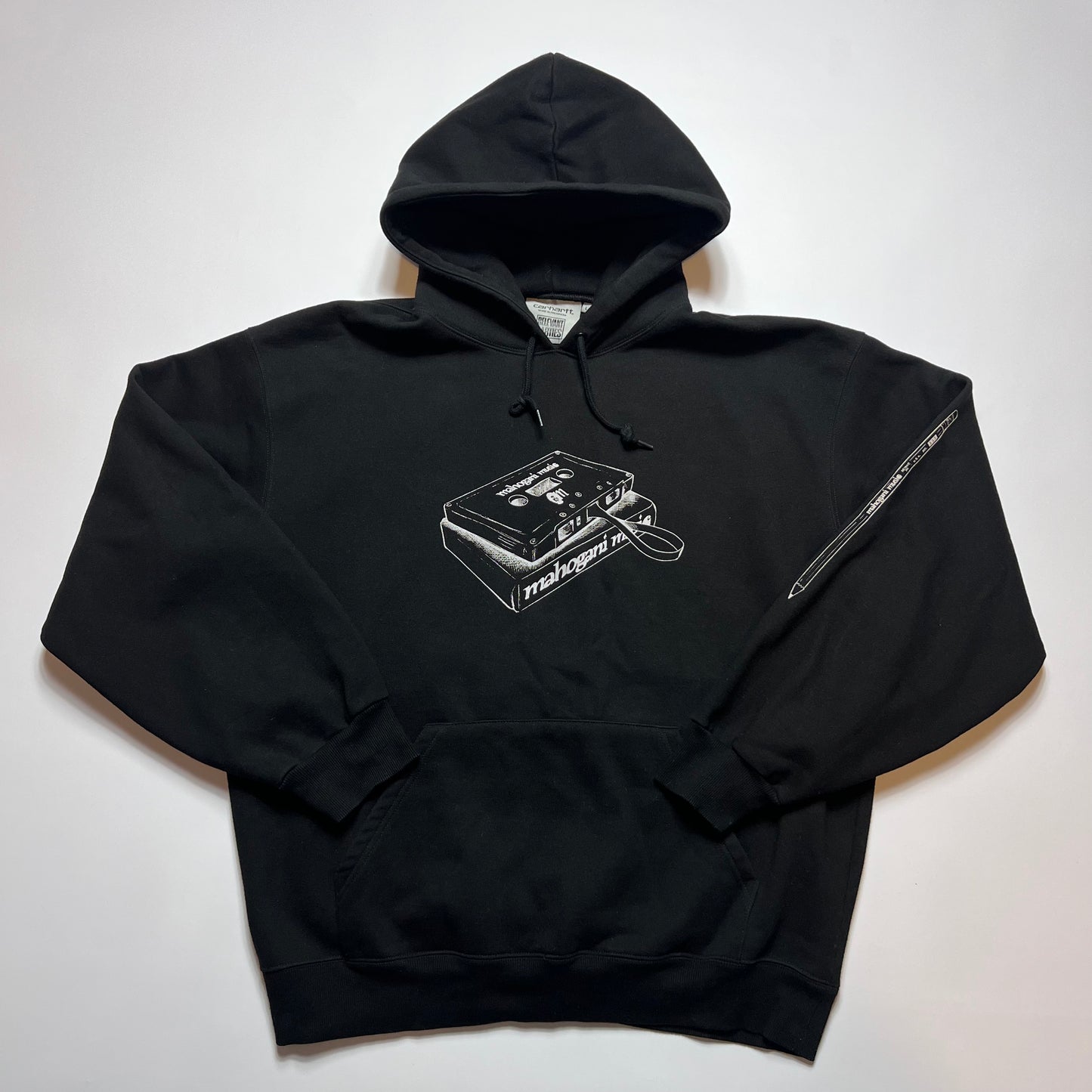 Carhartt x Relevant Parties x Mahogani Music Hoodie XL - Cats on Stacks VNTG